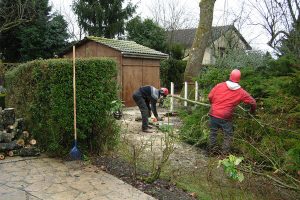 petits travaux de jardinage